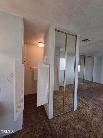 a view of a bathroom with a shower