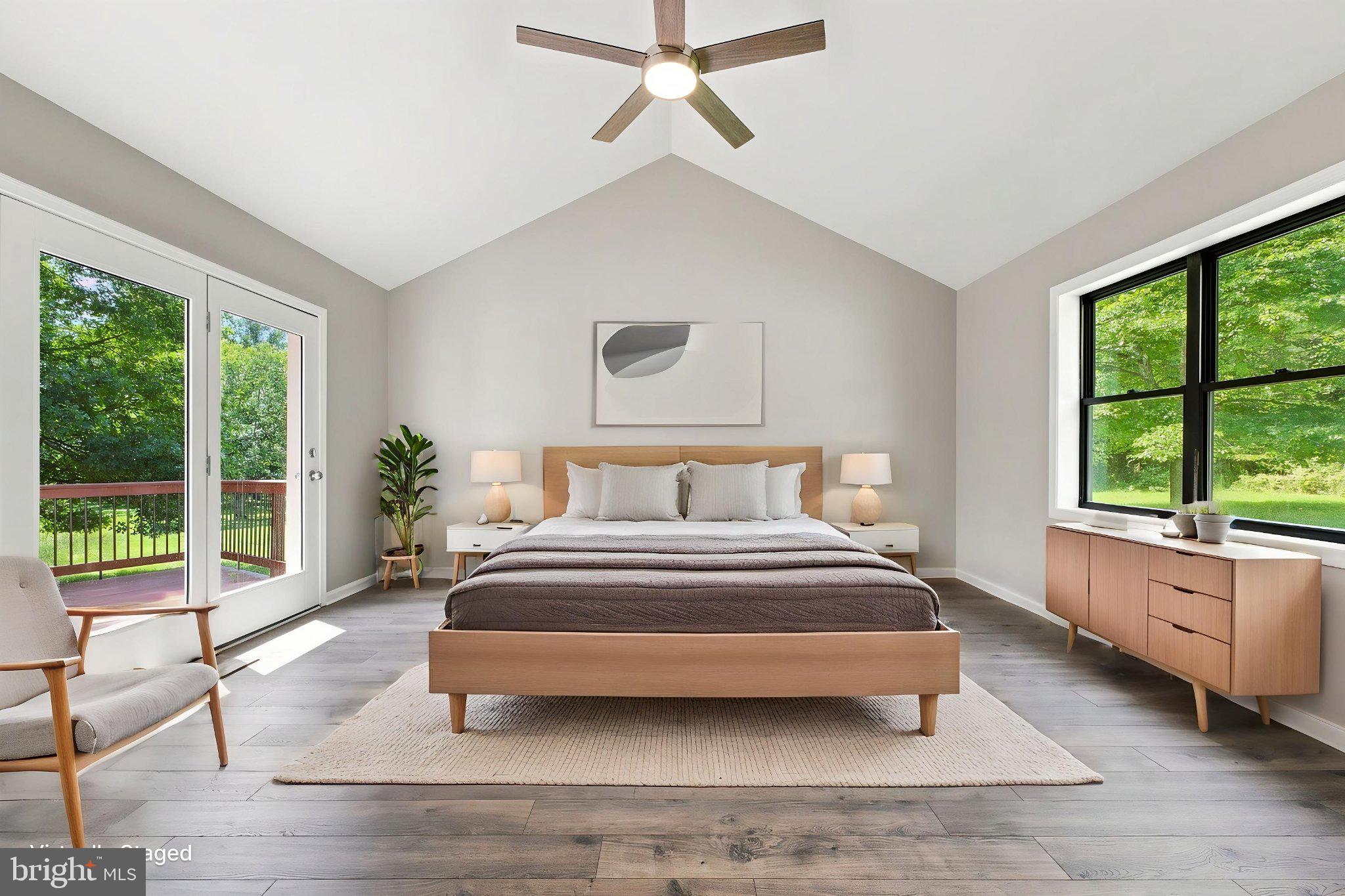 8265 Opal Road Warrenton, VA 20186 - Photo 12 of 68 AI Staged Primary Bedroom
