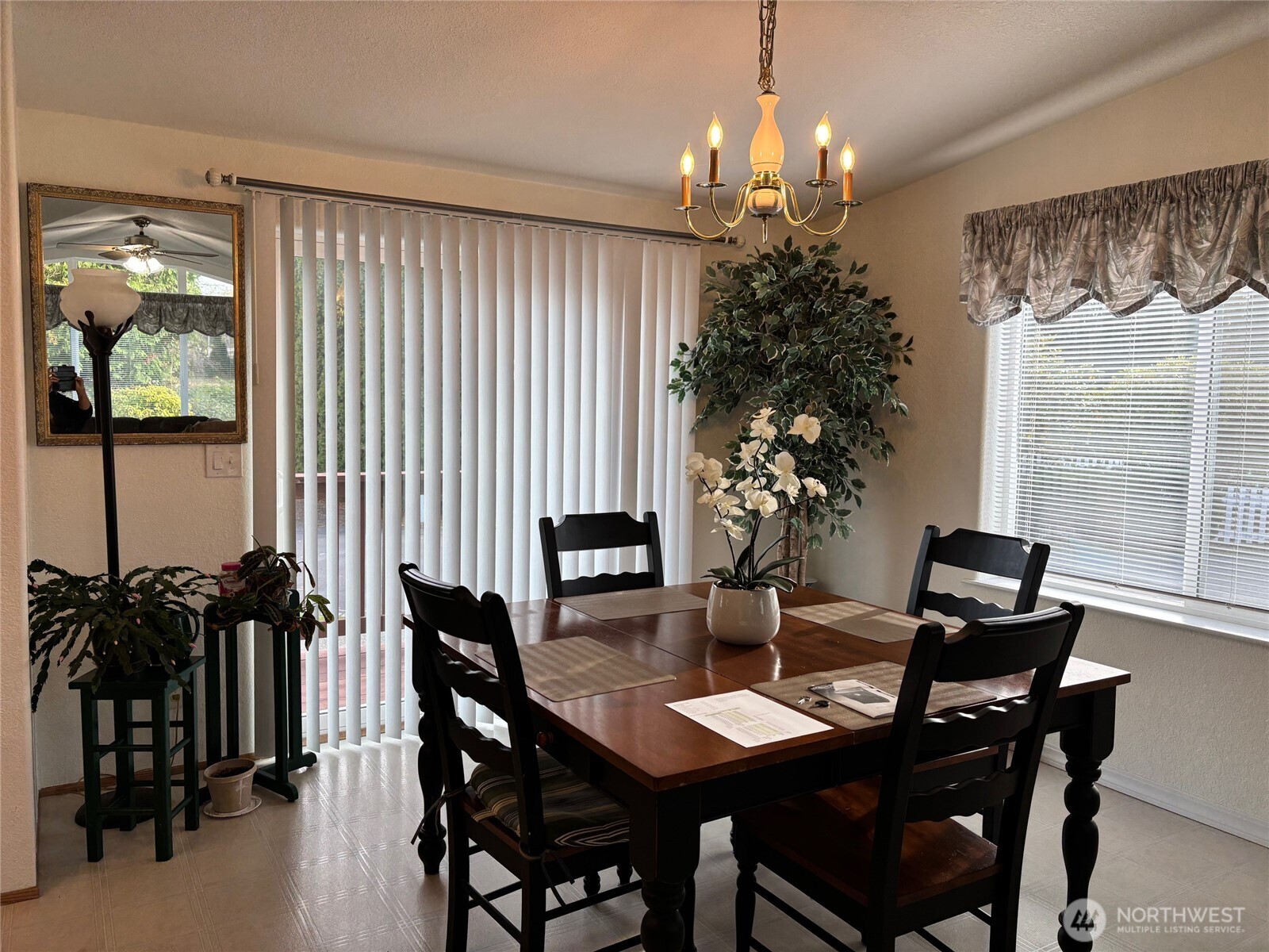 8370 Harborview Road, Unit 7 Blaine, WA 98230 - Photo 9 of 29 a view of a dining room with furniture window and outside view