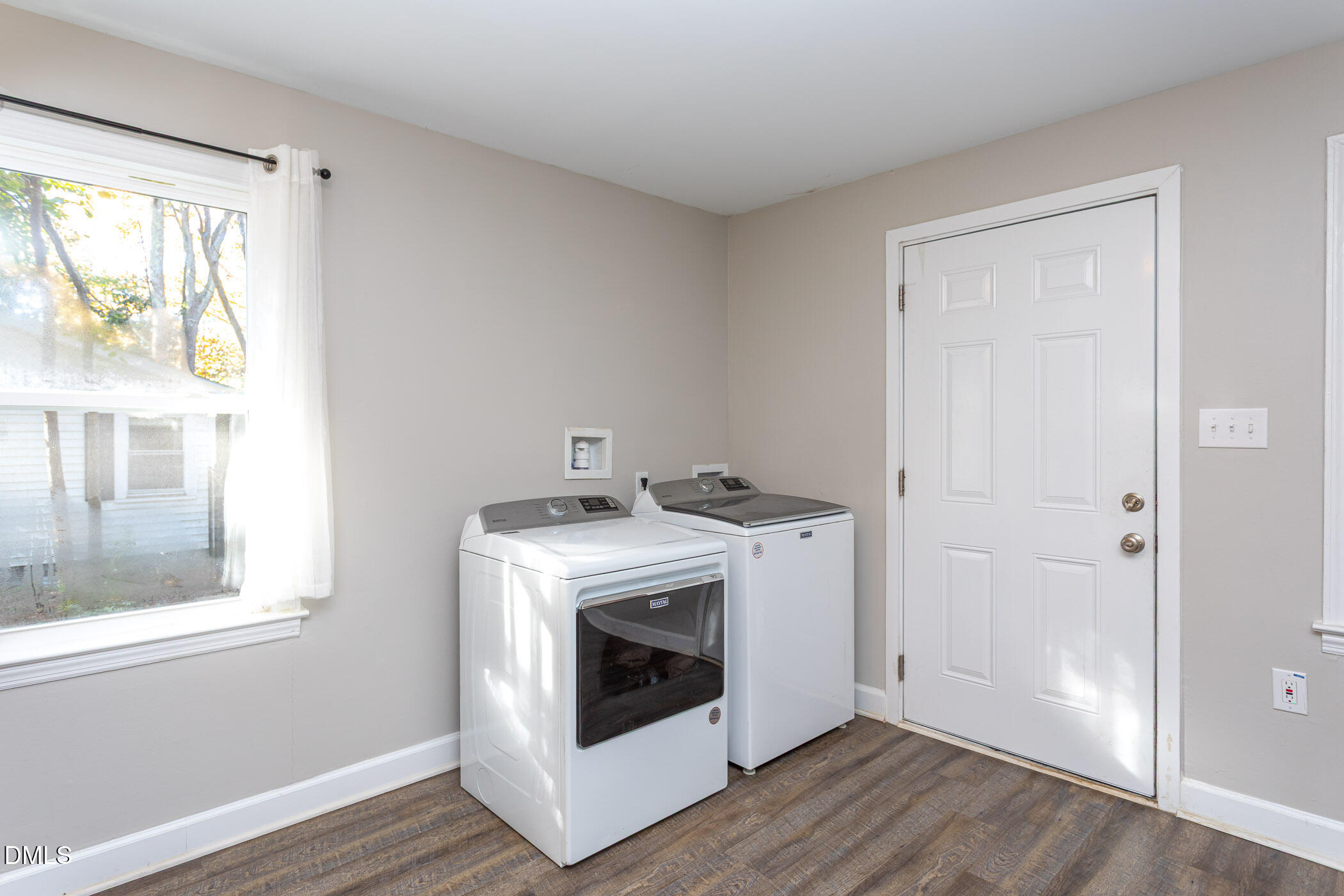 10222 South Chestnut Street Middlesex, NC 27557 - Photo 16 of 21 Laundry Area with Exterior Access