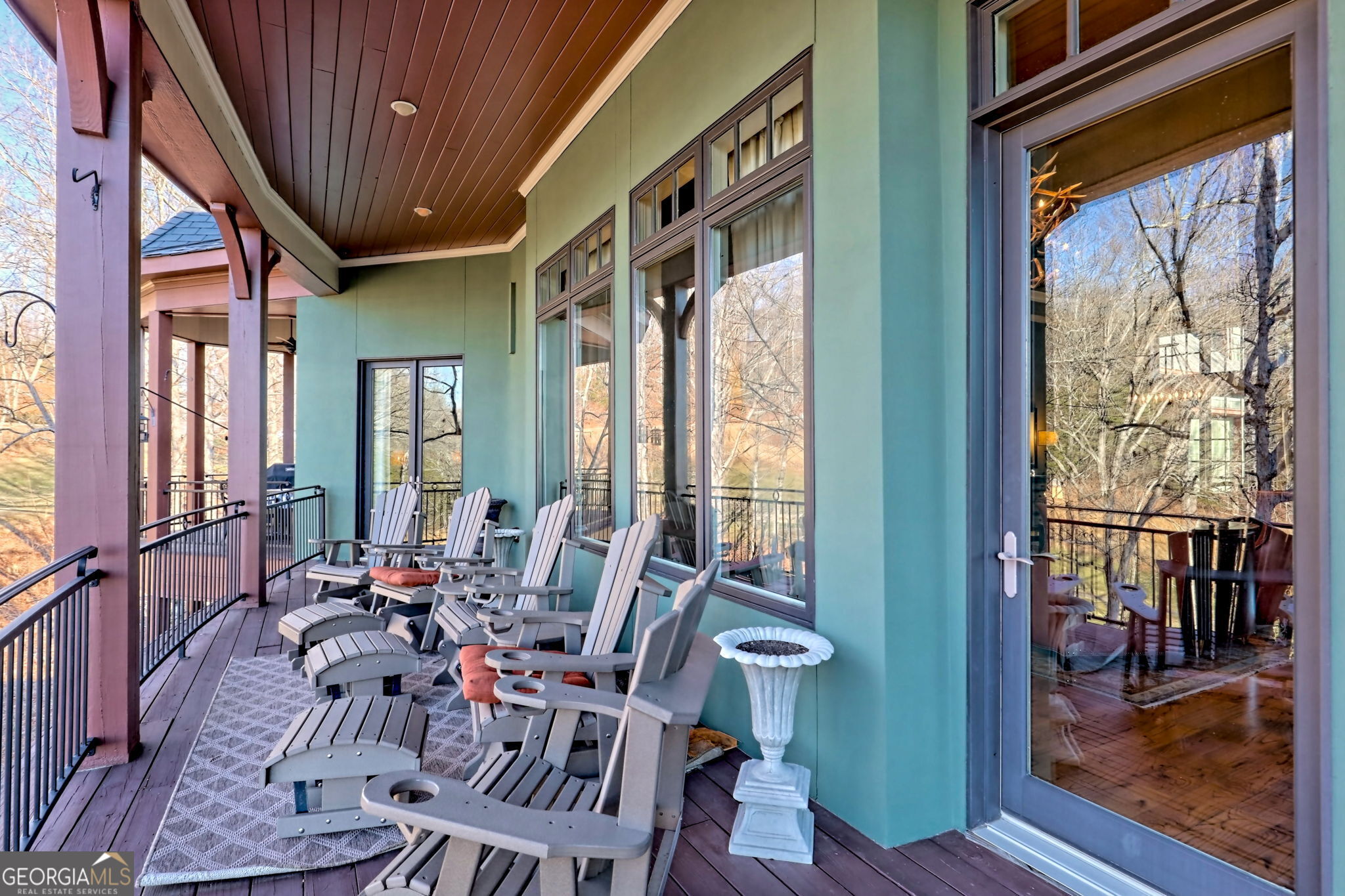689 Waterfall Drive Clayton, GA 30525 - Photo 19 of 108 a view of a balcony dining room