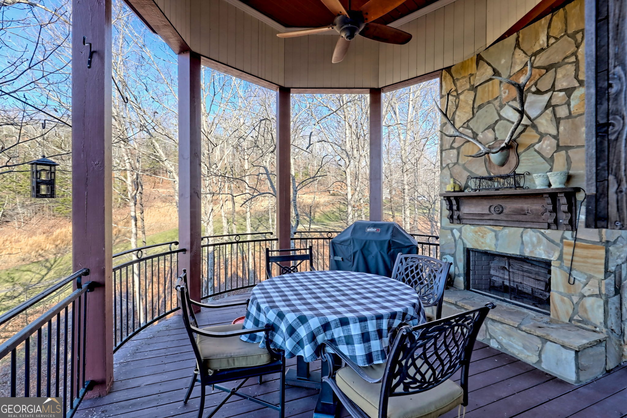 689 Waterfall Drive Clayton, GA 30525 - Photo 28 of 108 a view of a livingroom with furniture and a fireplace