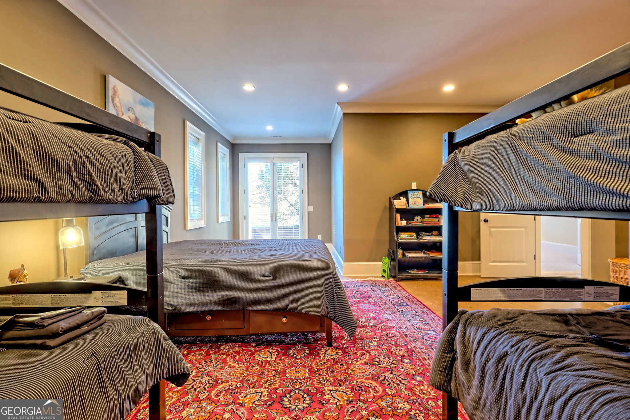 689 Waterfall Drive Clayton, GA 30525 - Photo 85 of 108 a bedroom with a bed and a walk in closet