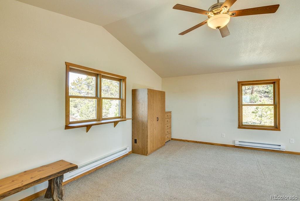 681 Forge Road Hartsel, CO 80449 - Photo 28 of 41 an empty room with windows and fan