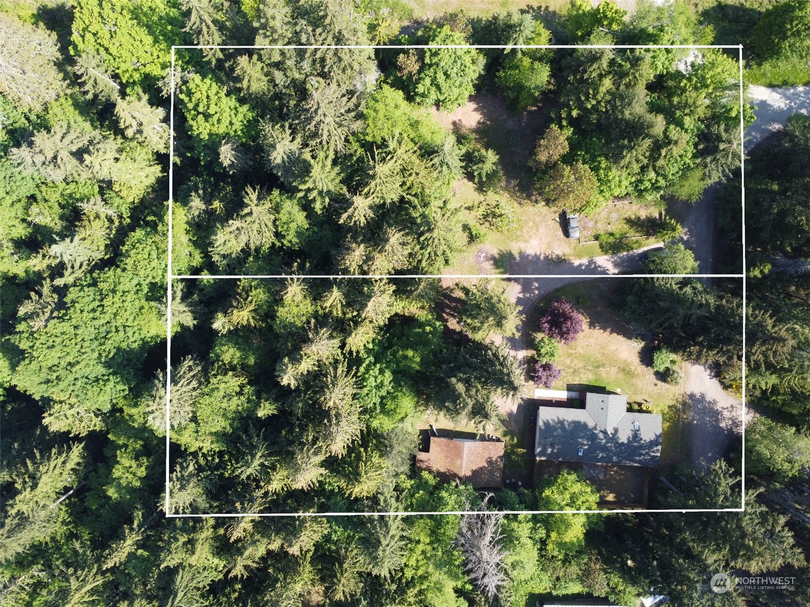 1010 Lemmon Road Port Angeles, WA 98362 - Photo 3 of 40 an aerial view of a houses with yard