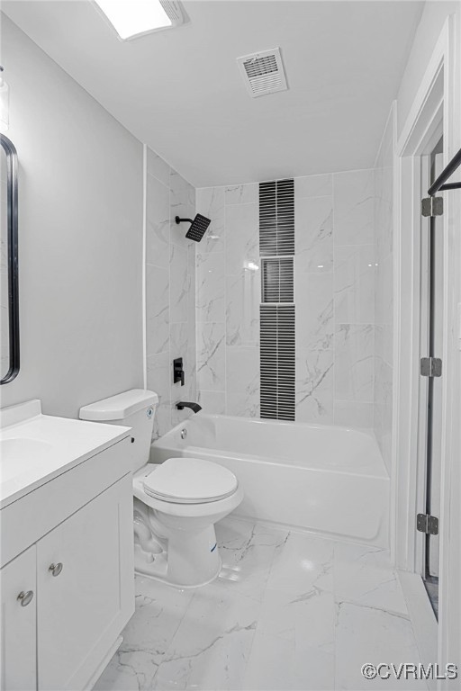 15412 Moores Mill Road Ruther Glen, VA 22546 - Photo 15 of 31 a bathroom with a sink a toilet and shower