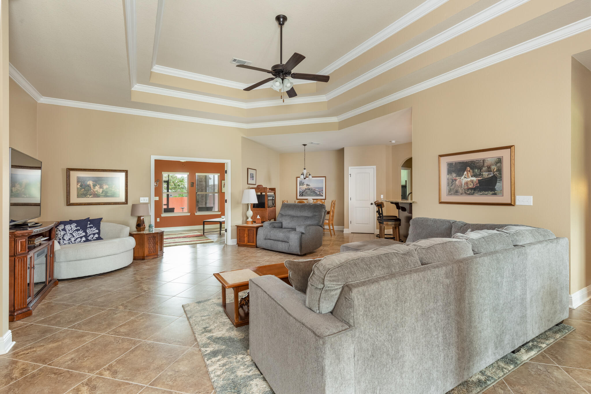 3379 Citrine Circle Crestview, FL 32539 - Photo 12 of 33 a living room with furniture and a wooden floor