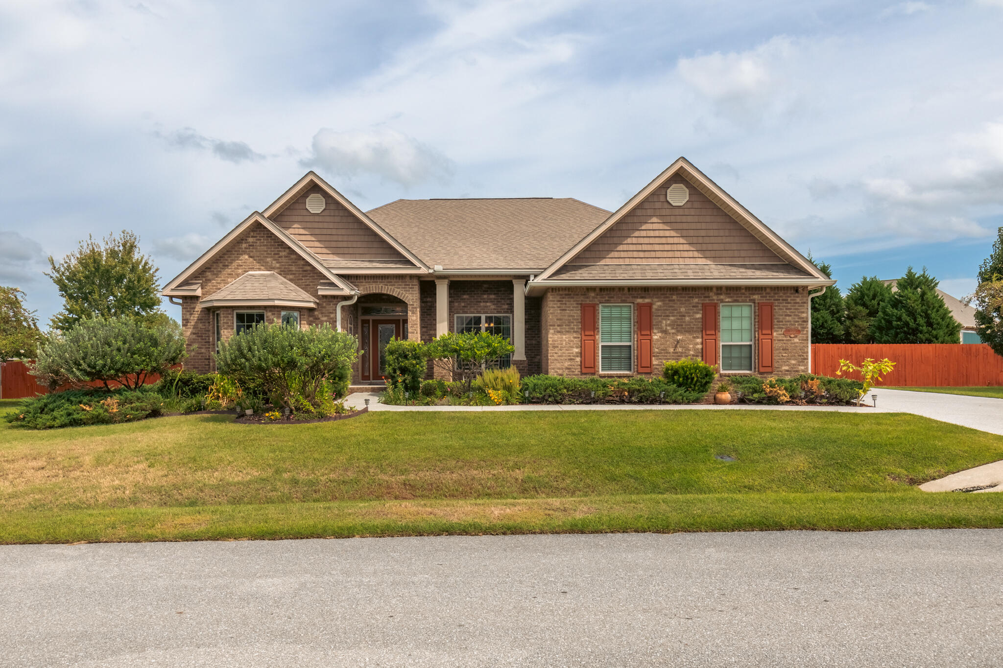 3379 Citrine Circle Crestview, FL 32539 - Photo 2 of 33 a front view of a house with a yard and garage
