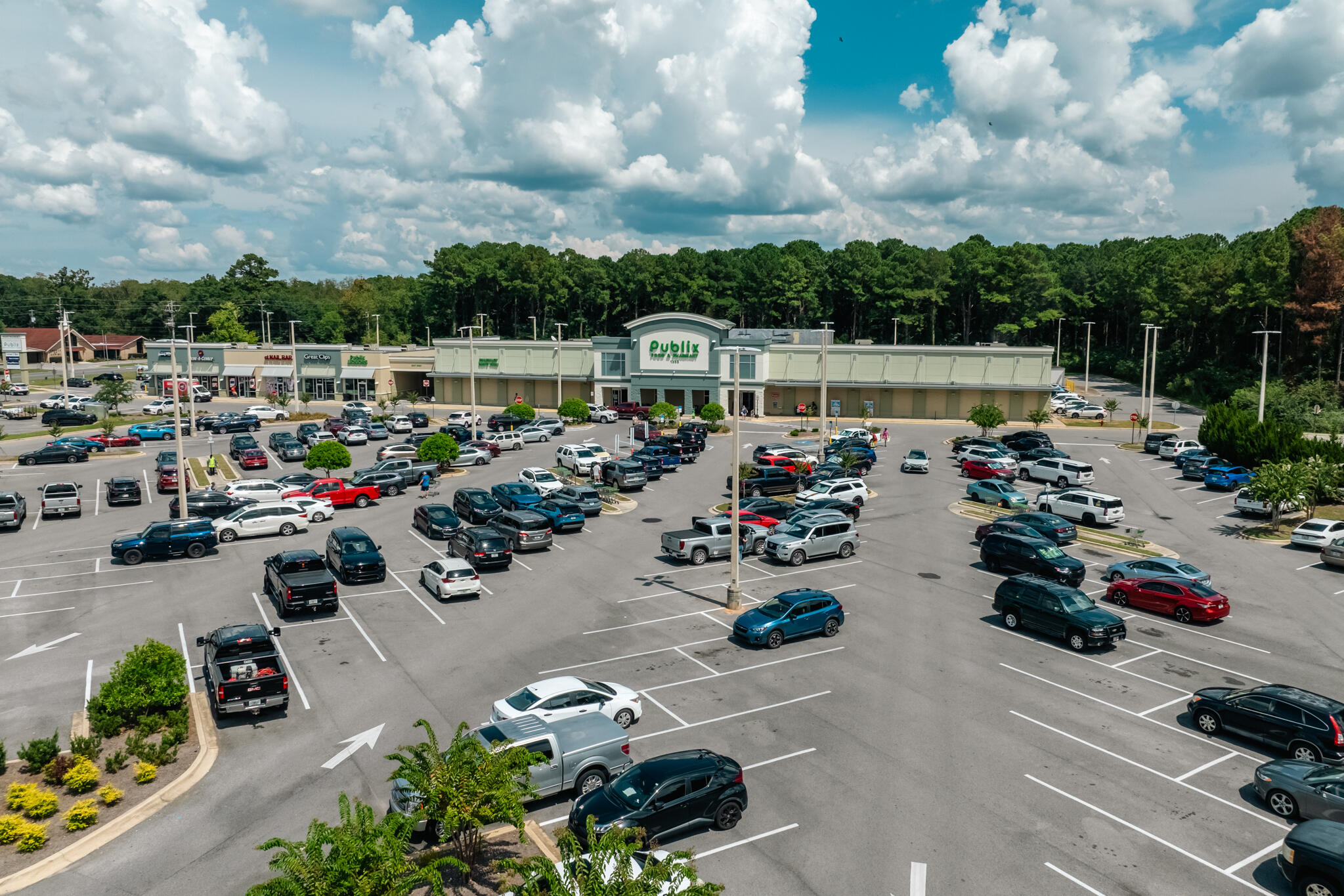 3379 Citrine Circle Crestview, FL 32539 - Photo 31 of 33 a view of a parking space with lots of cars parked