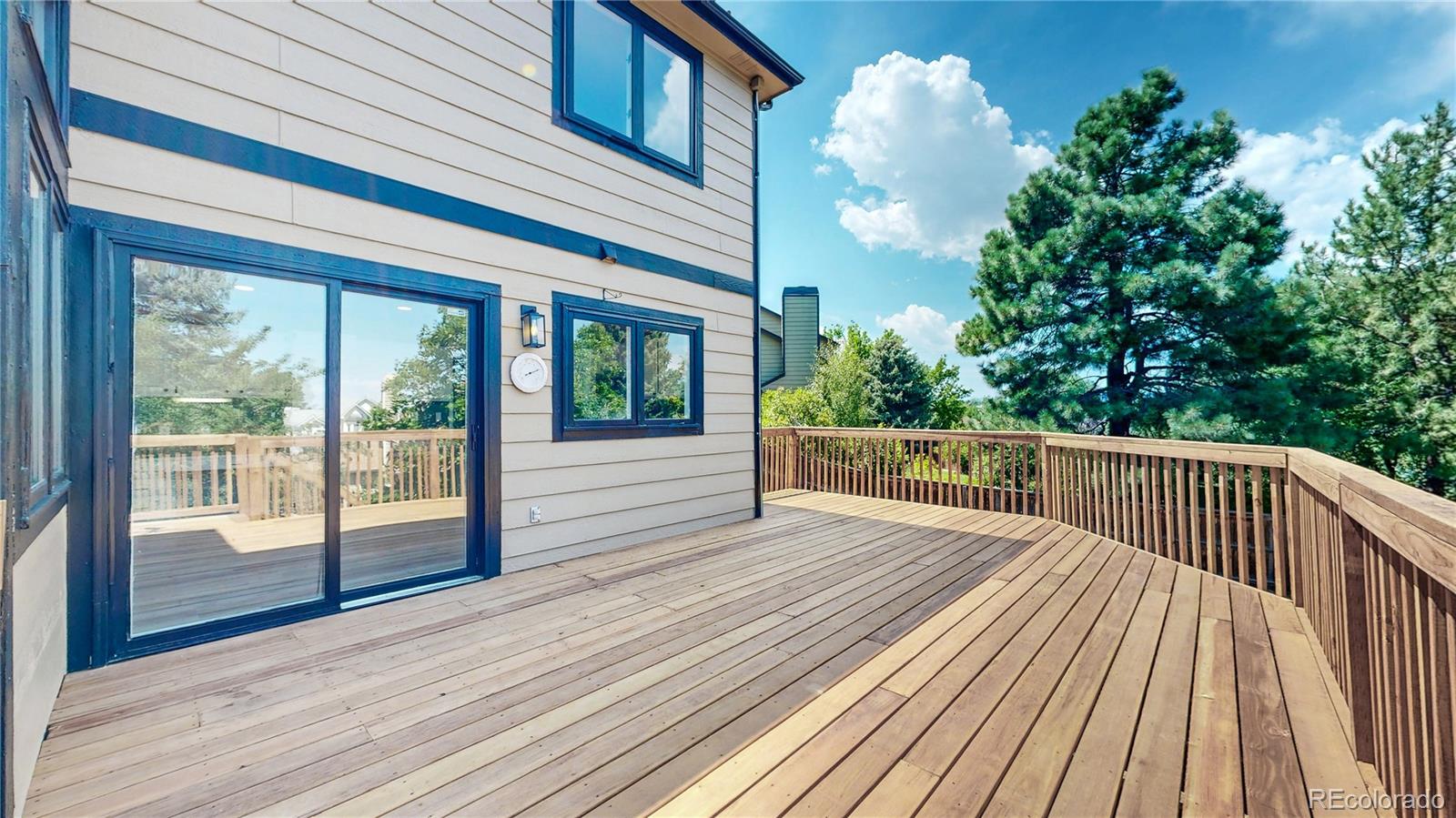 6265 Cornell Court Highlands Ranch, CO 80130 - Photo 29 of 41 a view of balcony with wooden floor