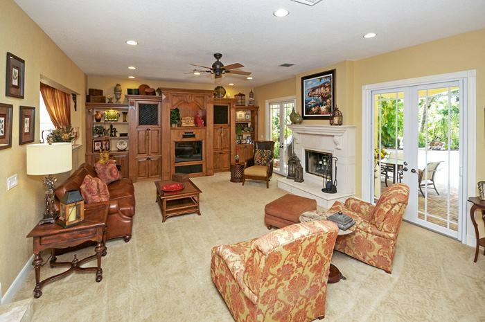 2198 Hermosa Road Boca Raton, FL 33486 - Photo 4 of 28 Great Room w/Fireplace