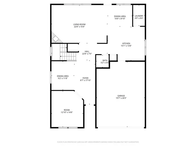 a picture of a floor plan