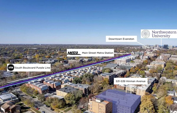 $3,395 | 531 Hinman Avenue, Unit A0, Evanston, IL 60202