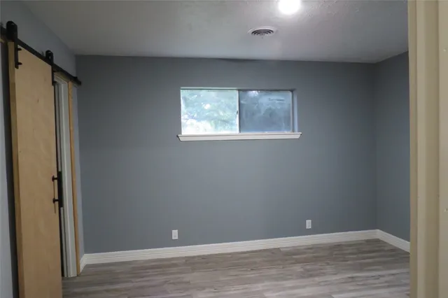 a view of closet area