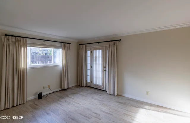 a view of front door