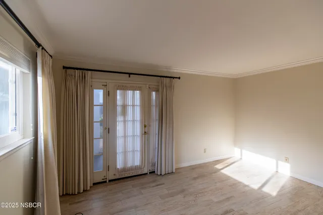 wooden floor in an empty room