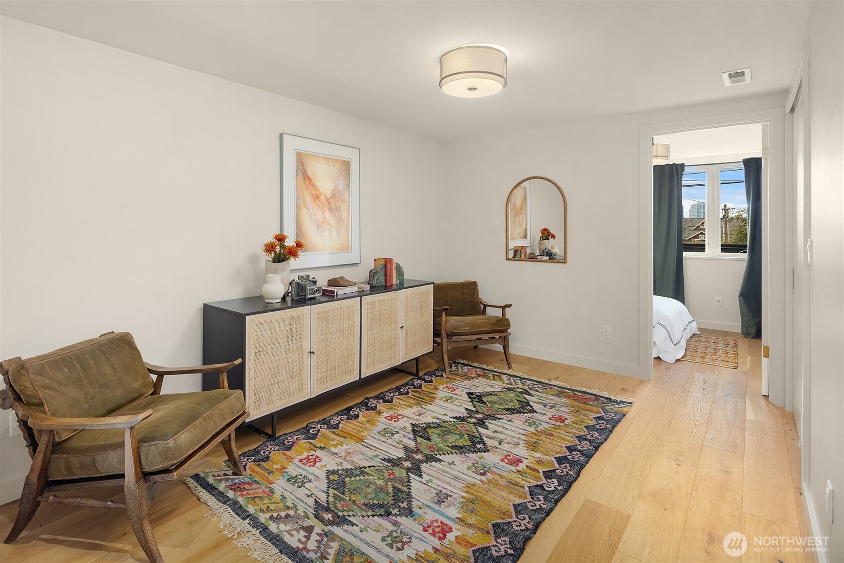 112 18th Avenue Seattle, WA 98122 - Photo 16 of 30 a living room with a rug