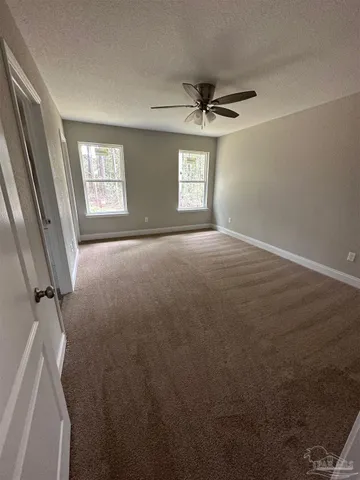 a view of a livingroom with a window