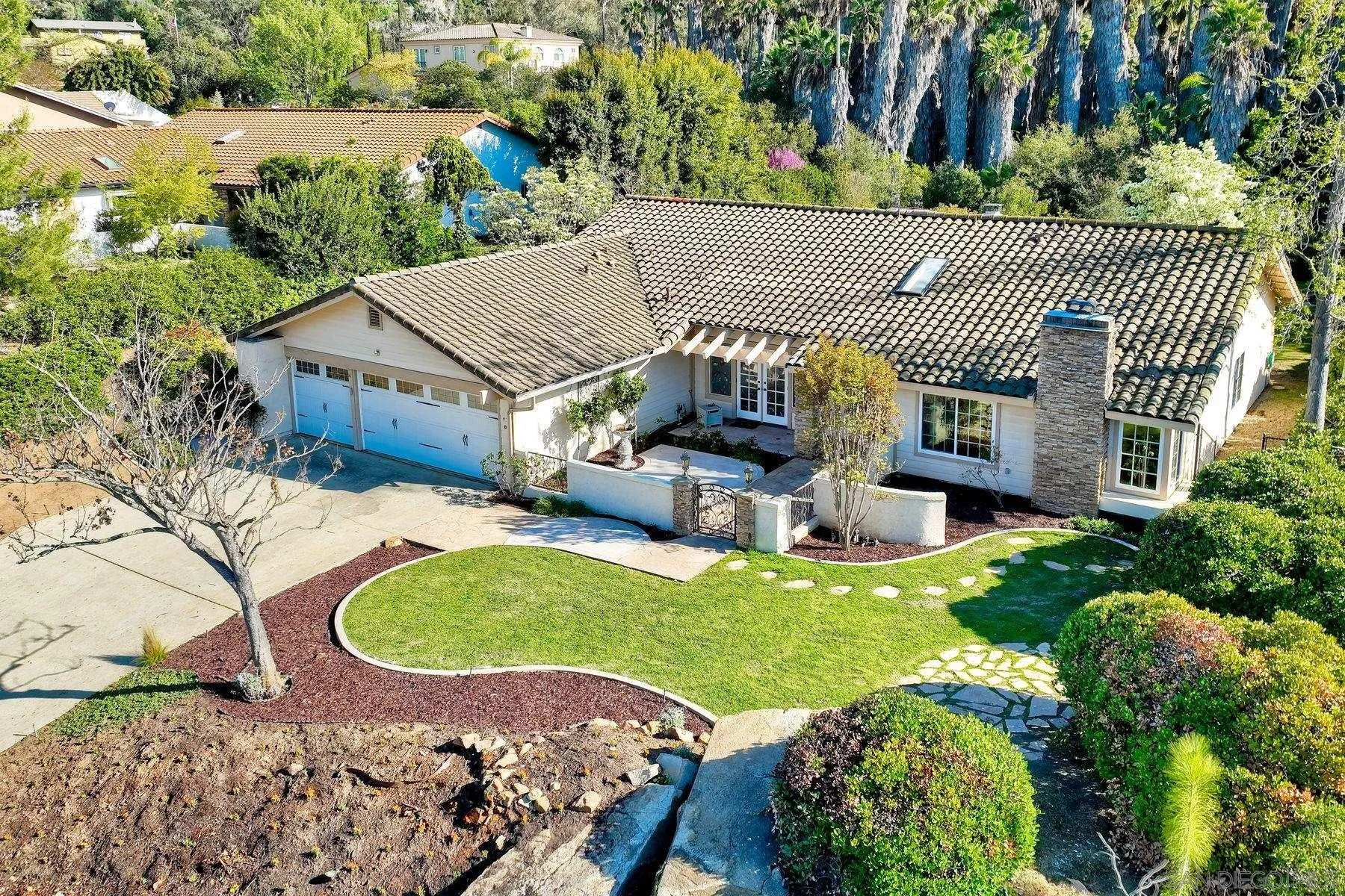 13145 Silver Saddle Lane Poway, CA 92064 - Photo 53 of 53 an aerial view of a house having yard swimming pool and outdoor seating