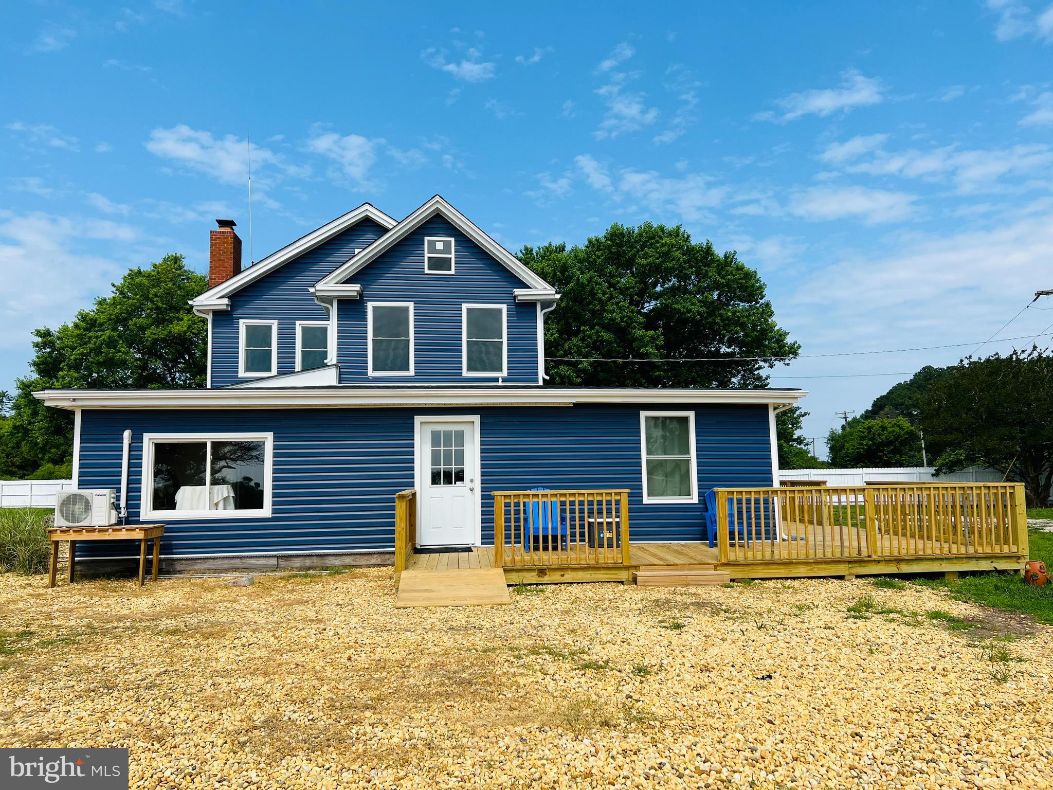 23391 Custom House Road Deal Island, MD 21821 - Photo 2 of 64 Eastern Elevation has porch and handicapped ramp