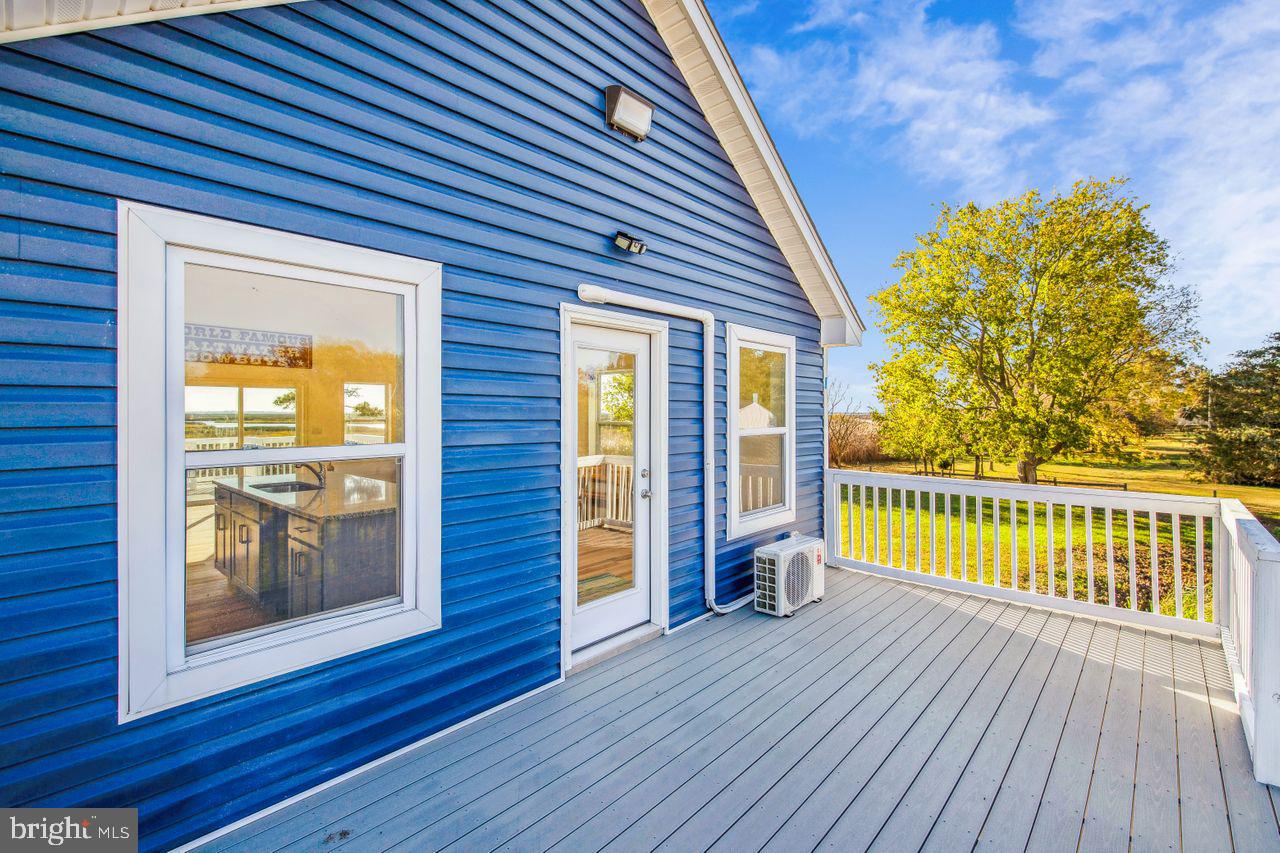 23391 Custom House Road Deal Island, MD 21821 - Photo 46 of 64 Western FGC Balcony