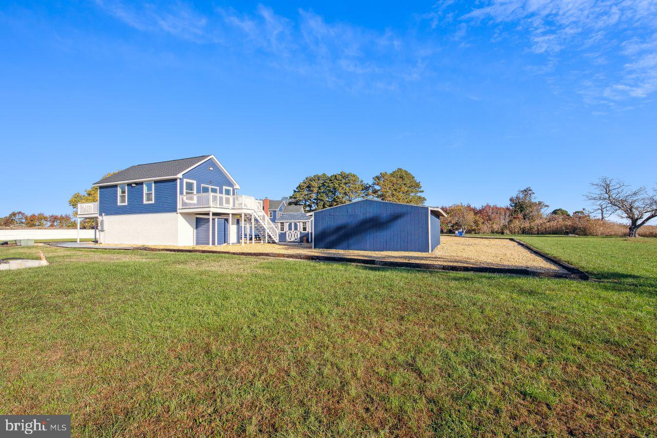 23391 Custom House Road Deal Island, MD 21821 - Photo 55 of 64 Northern View of the Outbuildings