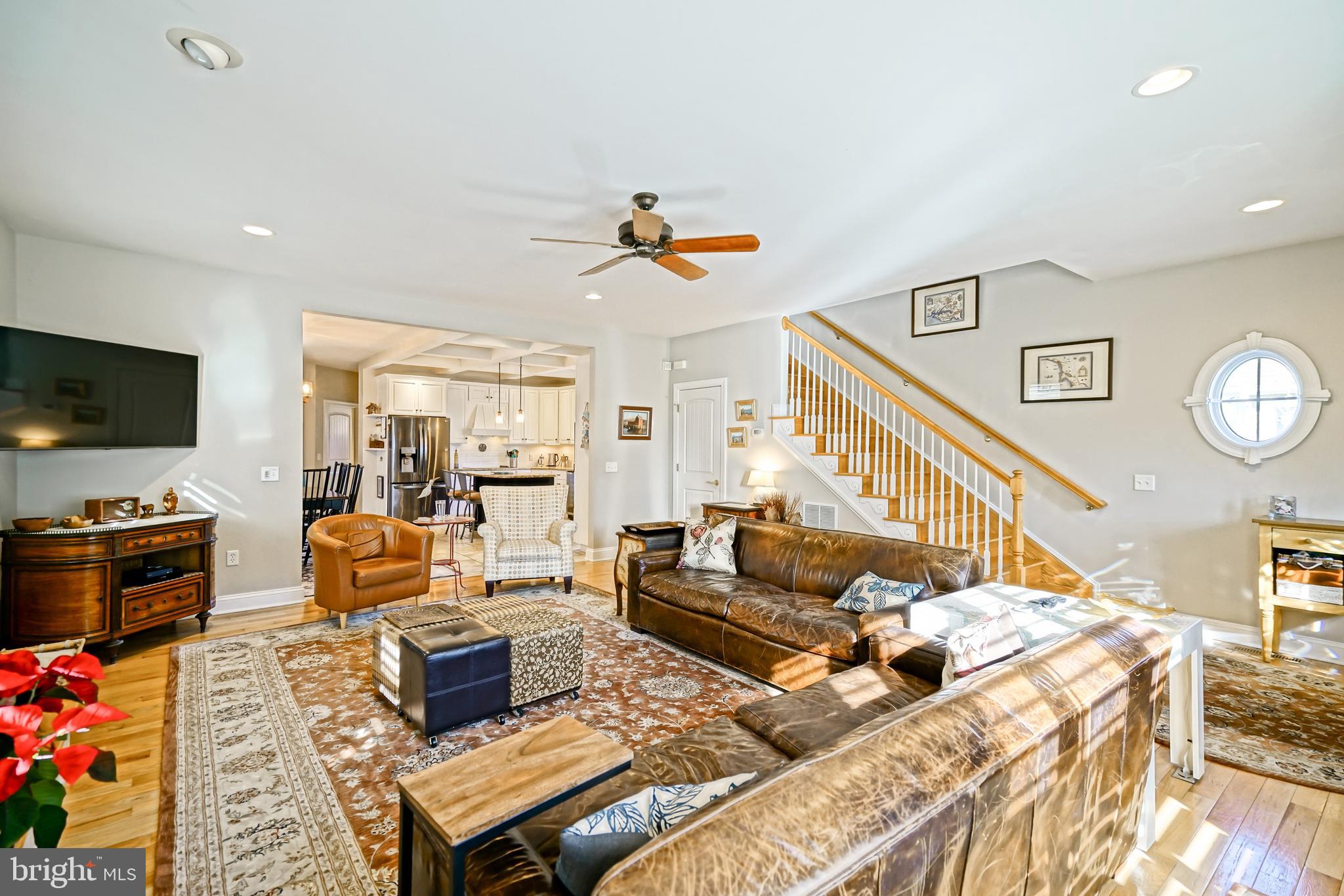 412 Mulberry Street Lewes, DE 19958 - Photo 9 of 74 a living room with furniture fireplace and flat screen tv