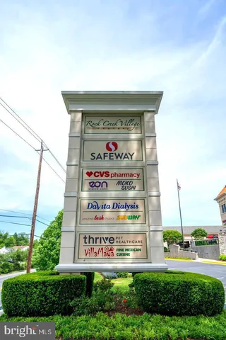 a sign on the side of a building