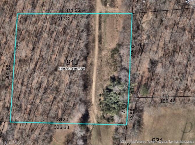 Approximate boundaries via Forsyth County GIS