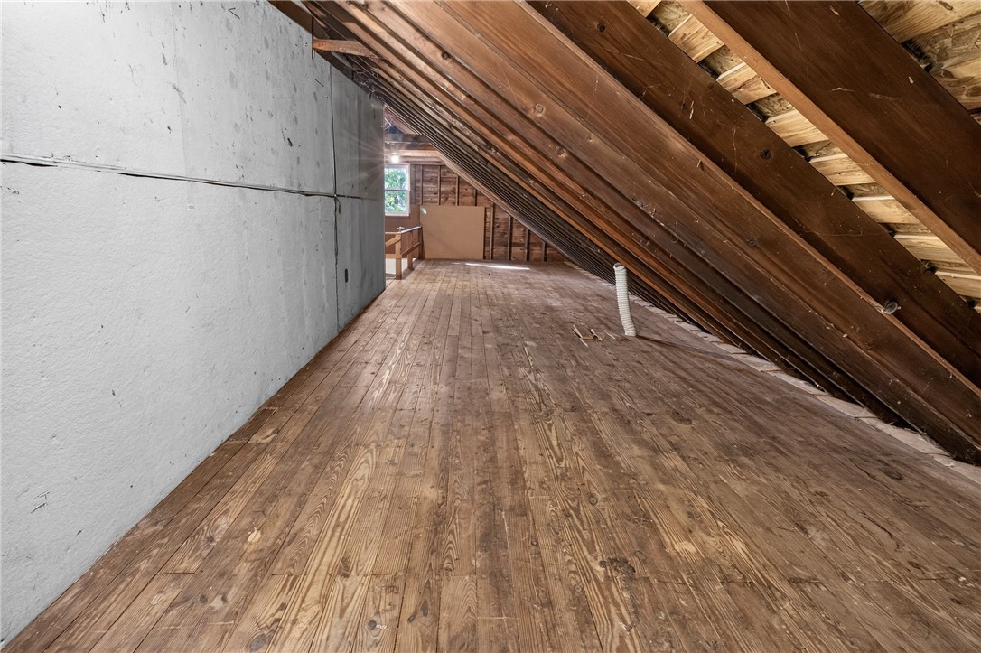 373 Aberdeen Street Rochester, NY 14619 - Photo 26 of 39 Additional storage area in attic, potential for finishing. Notice the replaced roof deck!