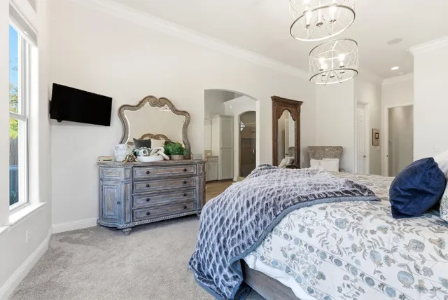 a view of a house with swimming pool