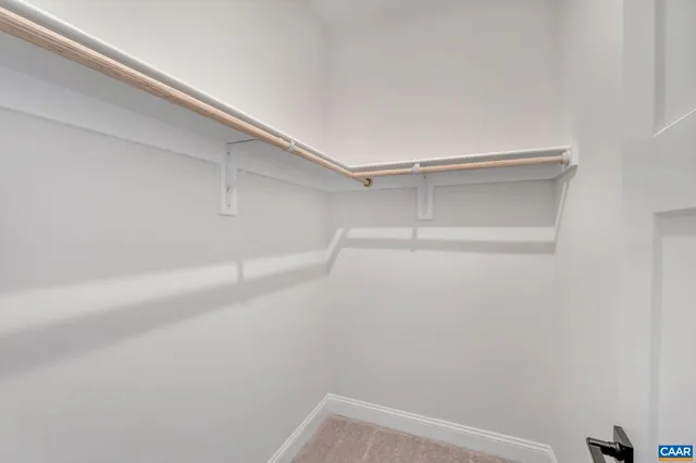 a view of a room with an empty space