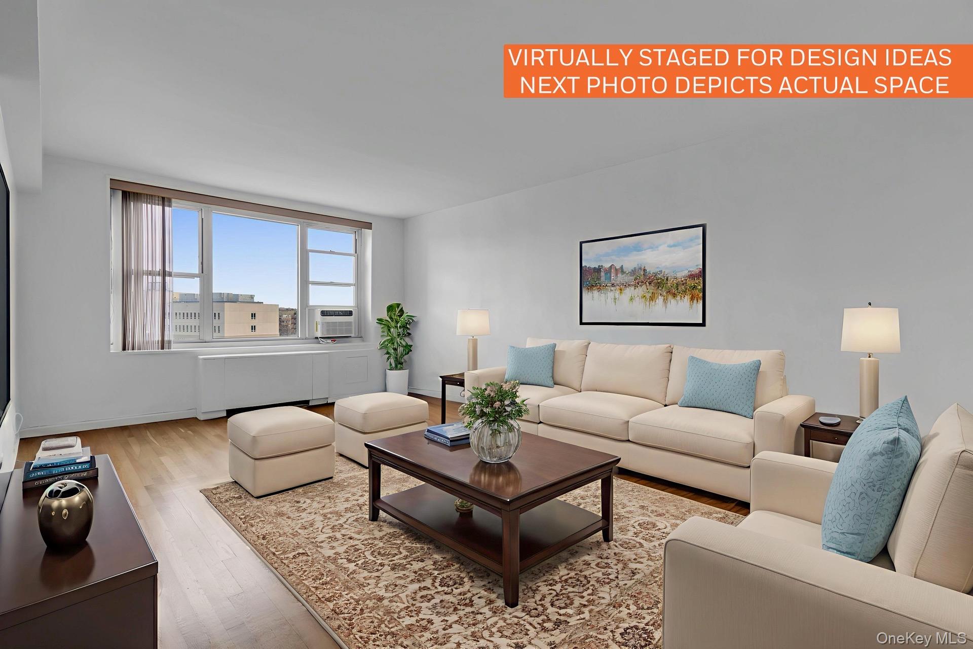 211-40 18th Avenue, Unit 6C Queens, NY 11360 - Photo 1 of 41 Living room featuring wood finished floors and cooling unit
