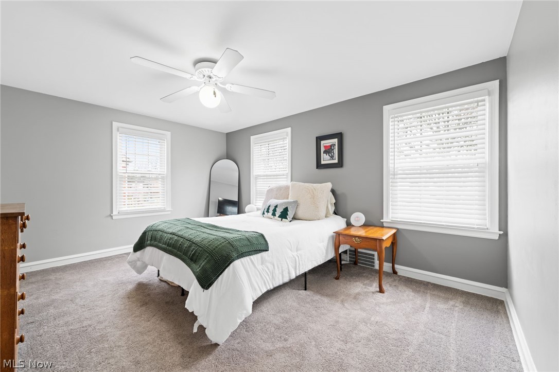2368 Ashurst Road Cleveland, OH 44118 - Photo 11 of 20 Carpeted bedroom featuring ceiling fan