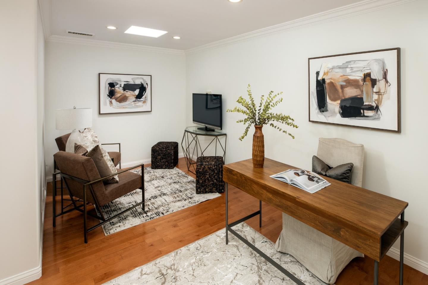 70 Bay Tree Lane Los Altos, CA 94022 - Photo 15 of 37 a view of a workspace with furniture