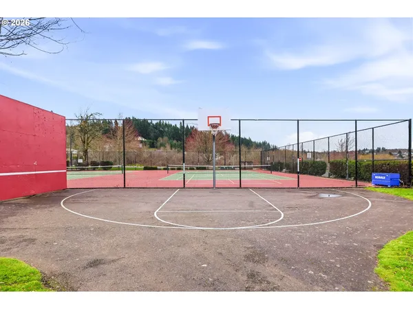 a view of a city with tall buildings