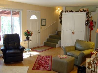53835 Tollgate Road Idyllwild, CA 92549 - Photo 5 of 11 a living room with furniture and a potted plant