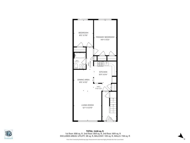 a picture of a floor plan