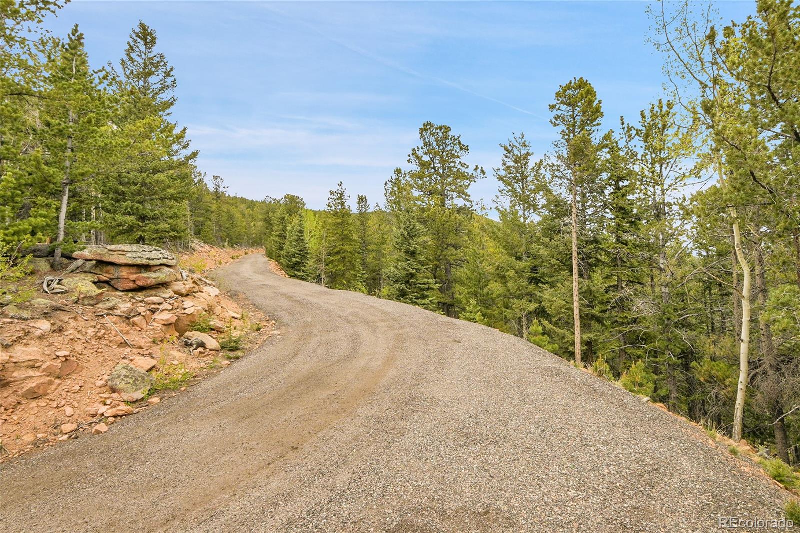 0 Mule Slide Trail Conifer, CO 80433 - Photo 22 of 40 a view of a backyard of the house