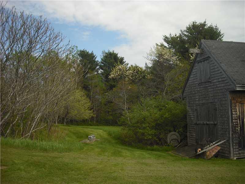 316 Miller Road Waldoboro, ME 04572 - Photo 15 of 15 Back Yard. shed/barn