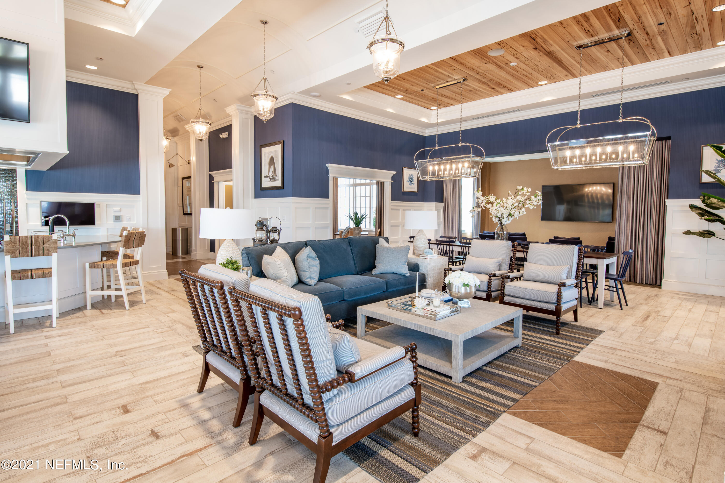 319 Charlie Way St. Augustine, FL 32095 - Photo 35 of 36 a living room with furniture and wooden floor