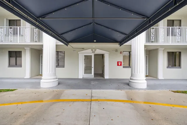 a swimming pool with yard