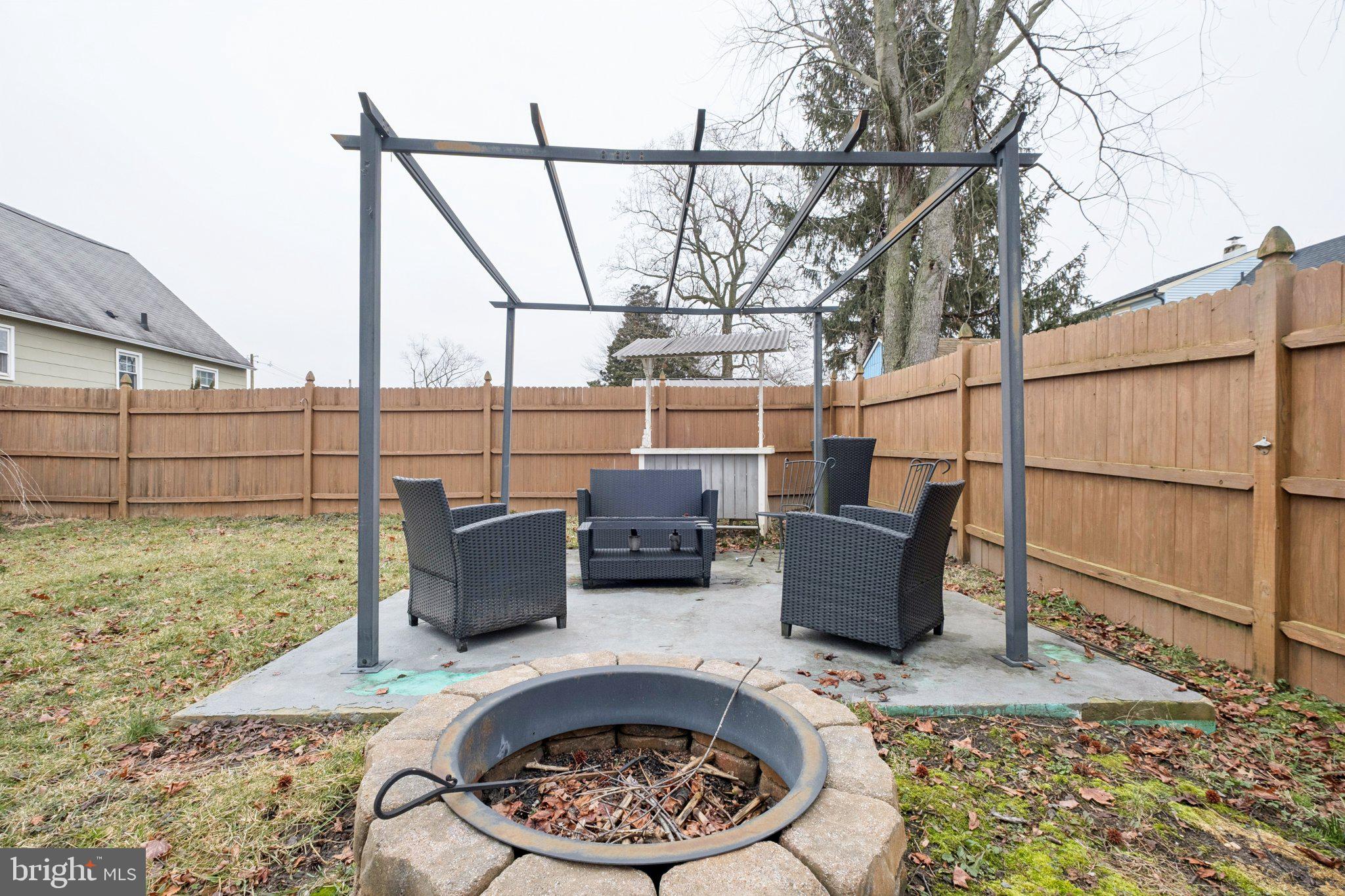 614 Brooke Avenue Magnolia, NJ 08049 - Photo 31 of 33 a view of outdoor space with seating area