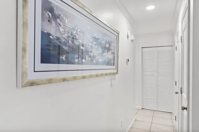 a view of a small space