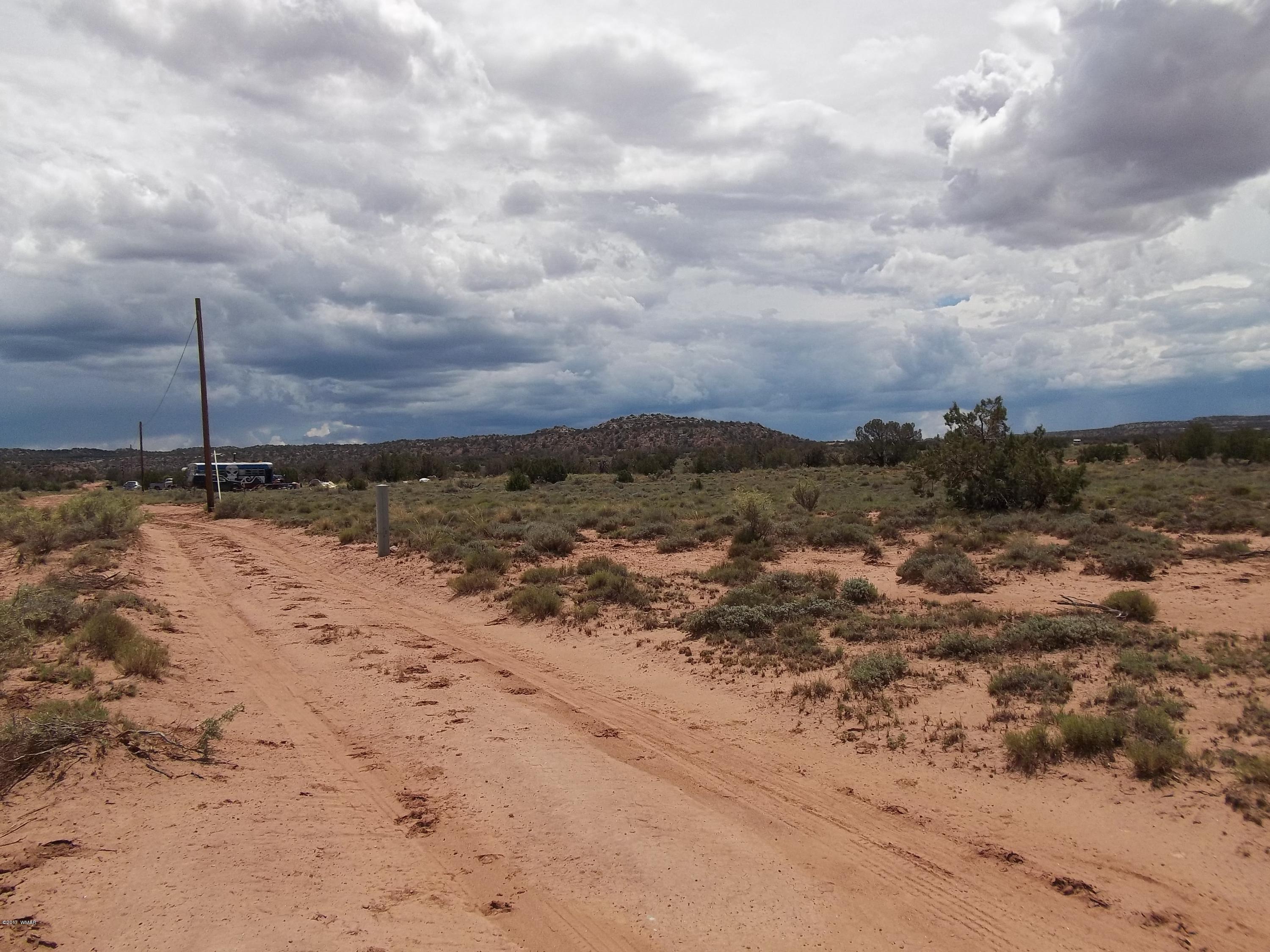 4002 Cortez Road, Unit 4 Snowflake, AZ 85937 - Photo 13 of 29 a view of a dry yard with wooden fence