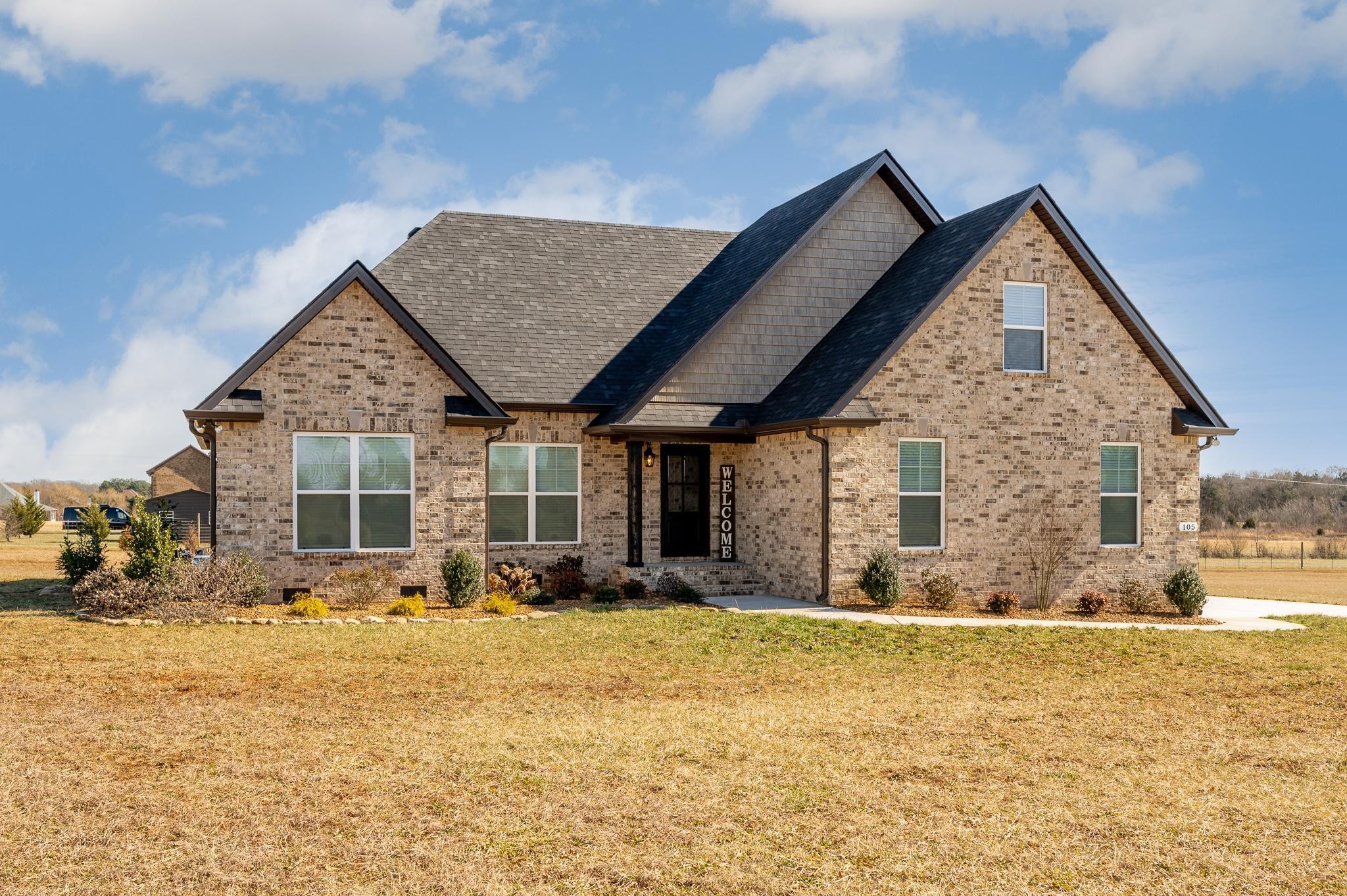 105 Autumn Cove Road Bell Buckle, TN 37020 - Photo 3 of 32 a front view of house with yard