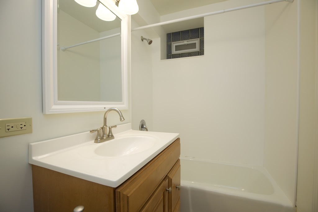 6713 North Sheridan Road, Unit 2N Chicago, IL 60626 - Photo 13 of 20 a bathroom with a sink and a mirror