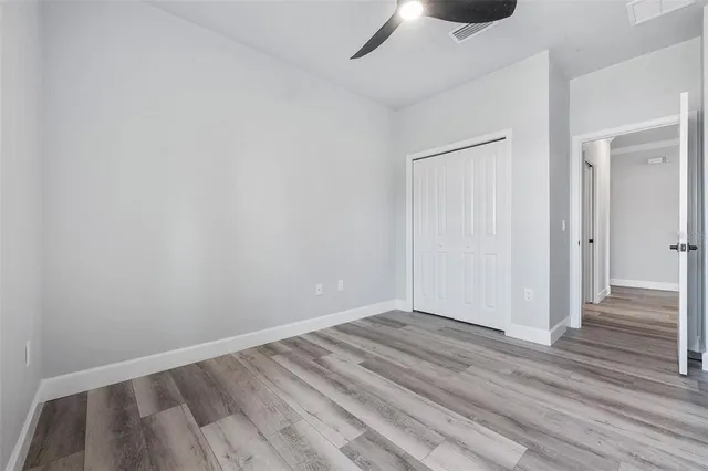 wooden floor in an empty room