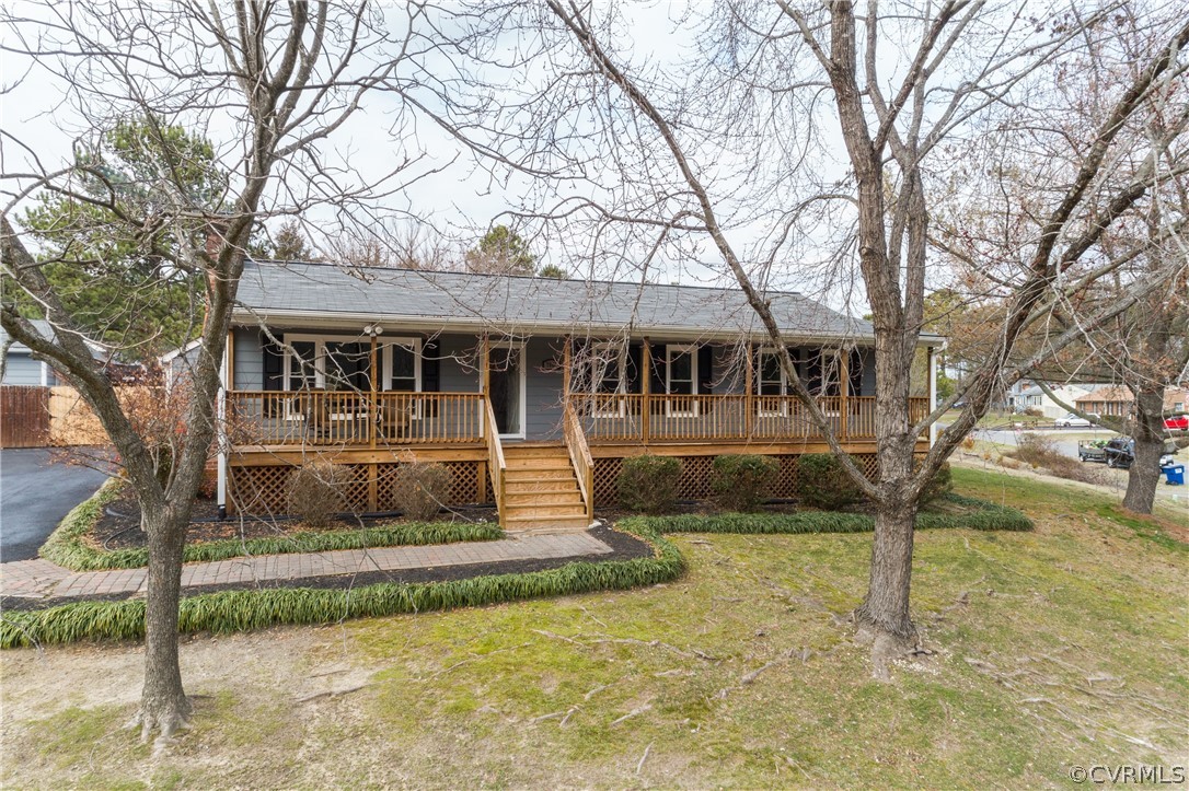7900 Valencia Road Chesterfield, VA 23832 - Photo 42 of 44 a view of house with a yard