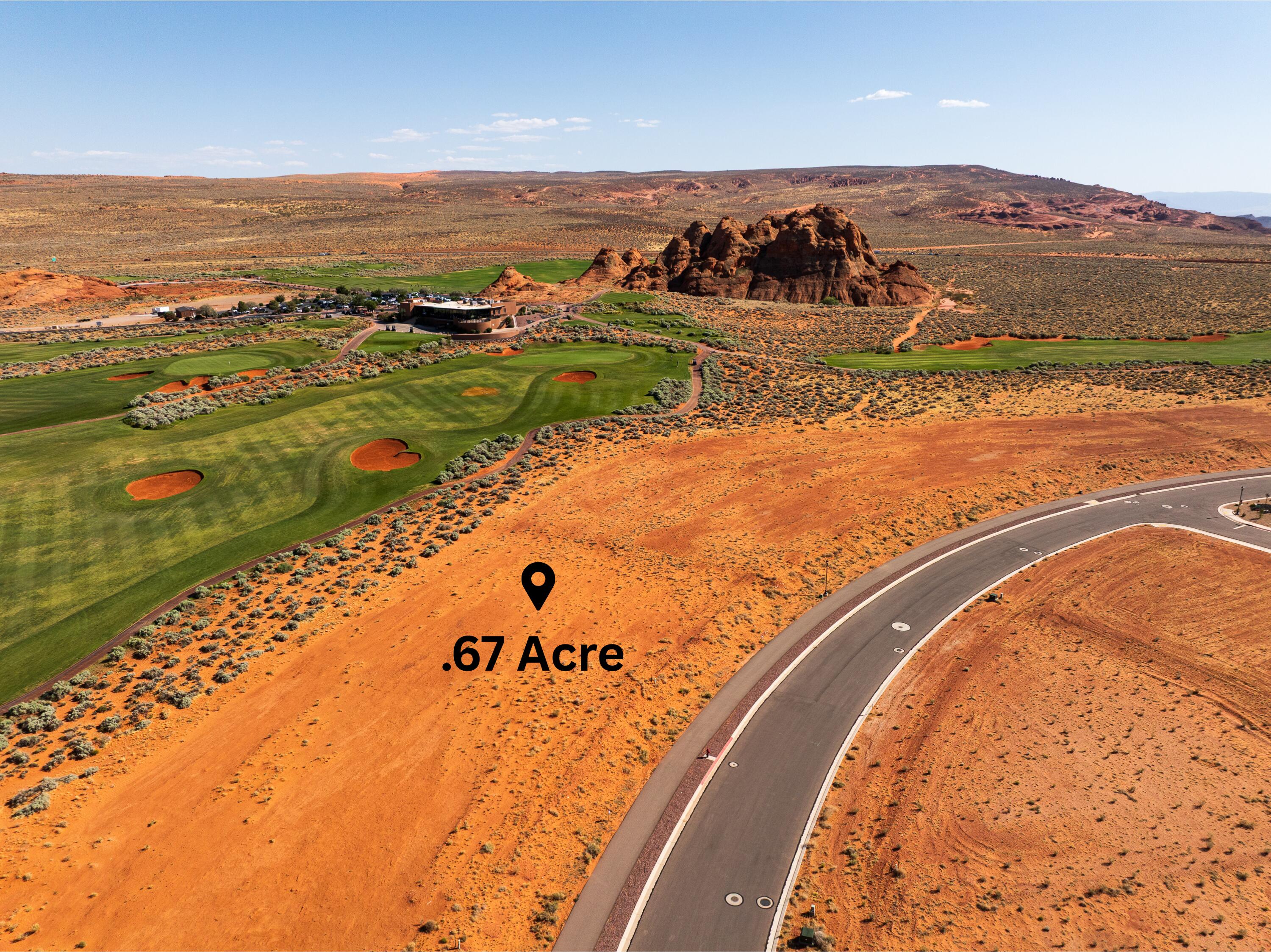 West Scattered Stars Way, Unit 44 Hurricane, UT 84737 - Photo 1 of 13 Incredible .67 Lot on Hole 18 of Sand Hollow Golf Course